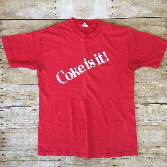 Hanes Other - Vintage Coke Is It Graphic T-Shirt